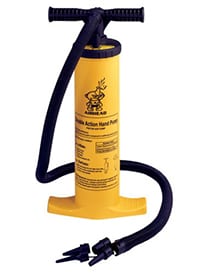 The AIRHEAD Double Action Hand Pump on display with a white background.