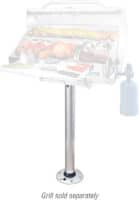 A double locking pedistal mount on display with a white background.